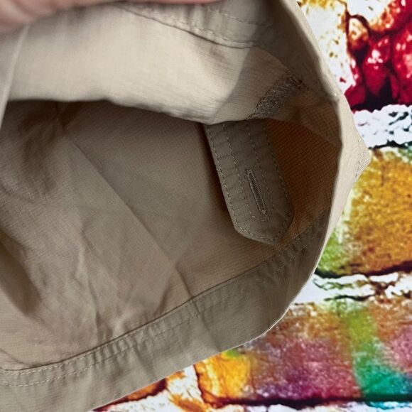 The North Face Tan Women’s Horizon Roll-Up Hiking Shorts Size 10 - Picture 4 of 8